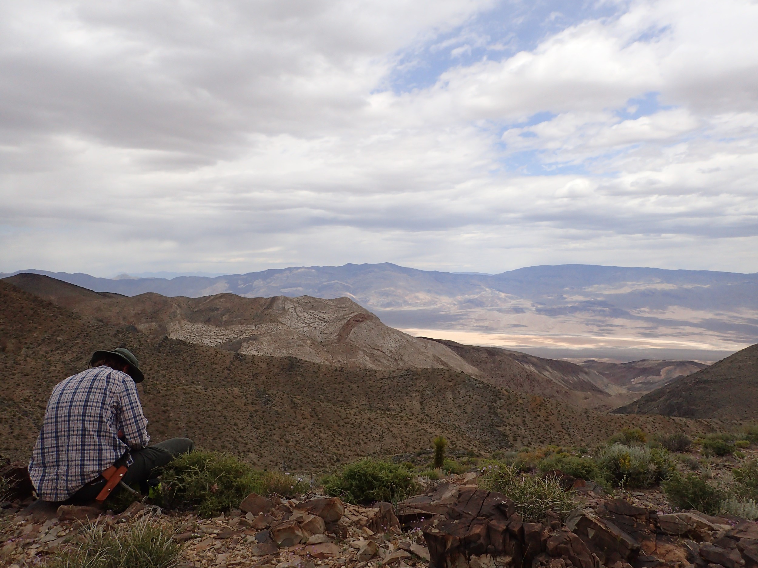 Fieldwork in the Argus Range, California