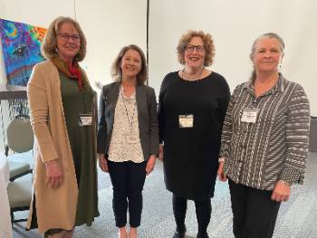 Dr. Kay Bjornen, Dr. Jennifer Dawson, Johann Lindig, and Dr. Nelia Dunbar