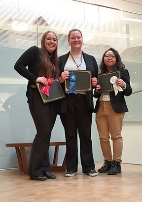 AIChE poster champions